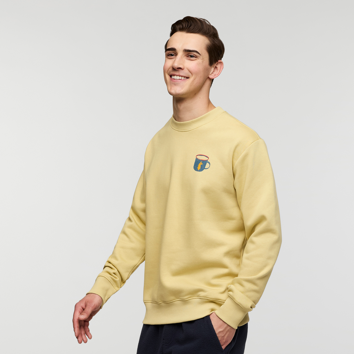 Morning Brew Crew Sweatshirt Men's - Image 3