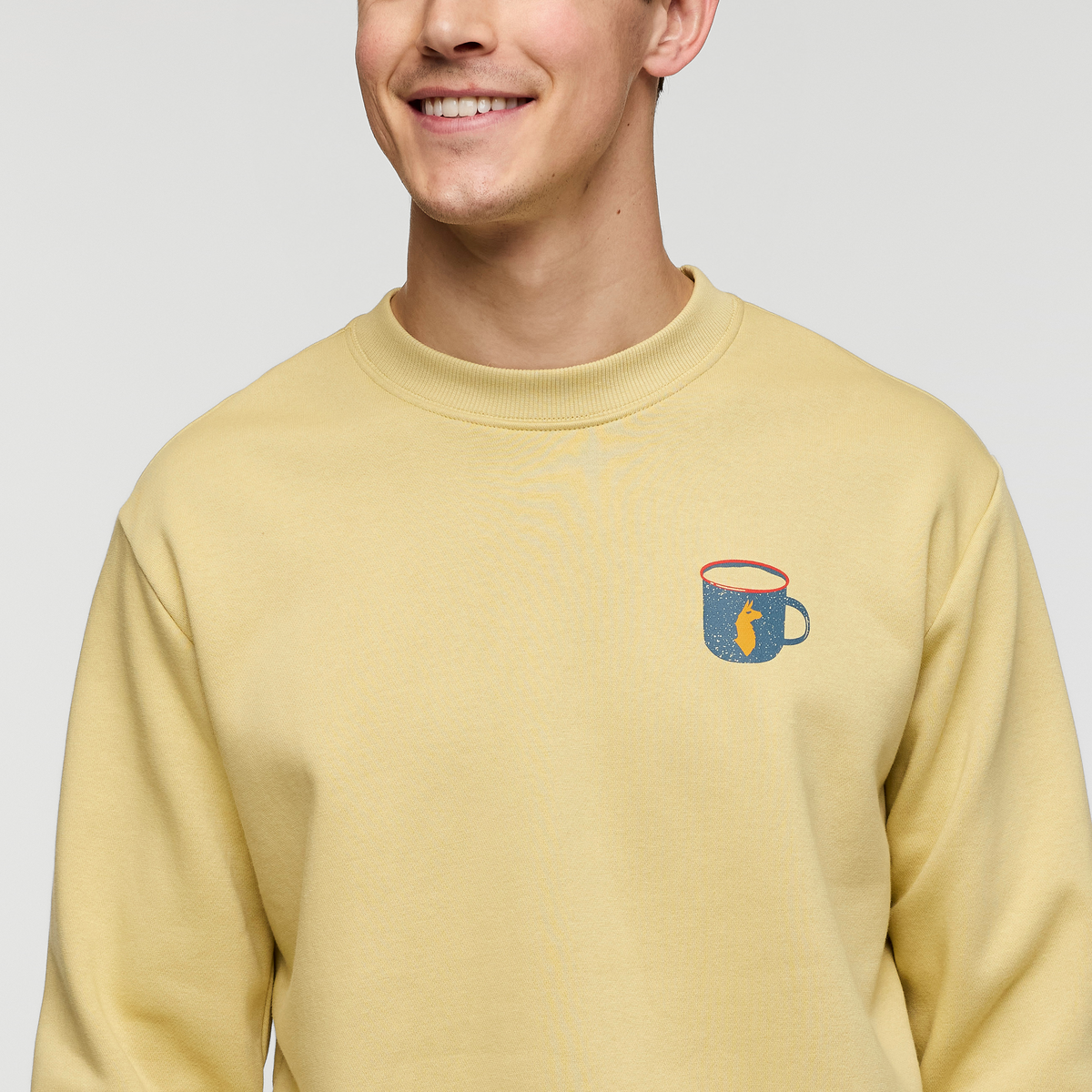 Morning Brew Crew Sweatshirt Men's - Image 5