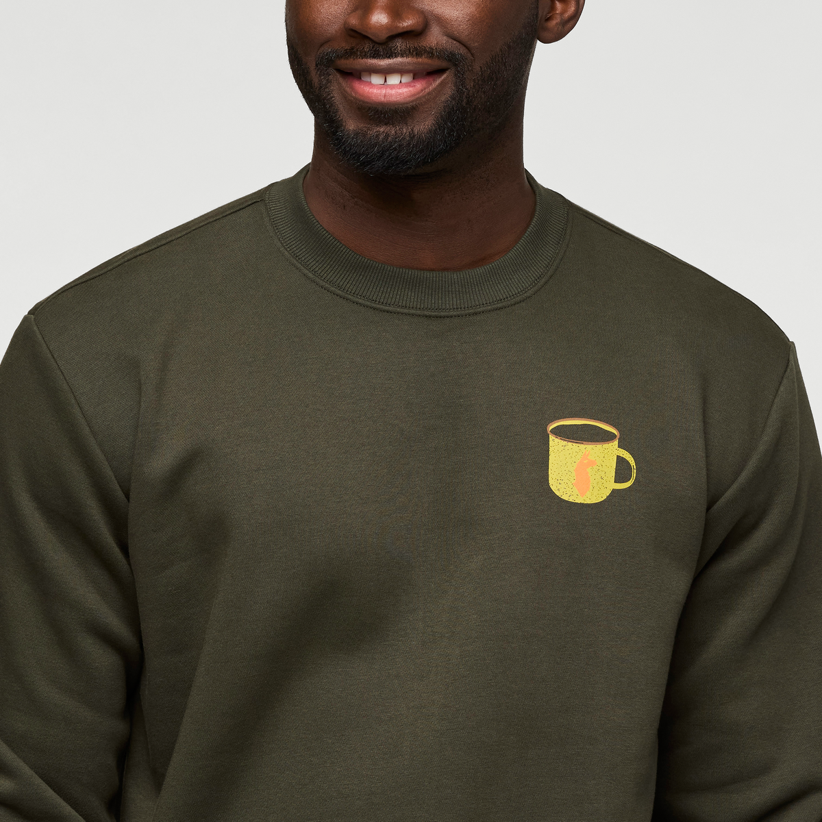 Morning Brew Crew Sweatshirt Men's - Image 12