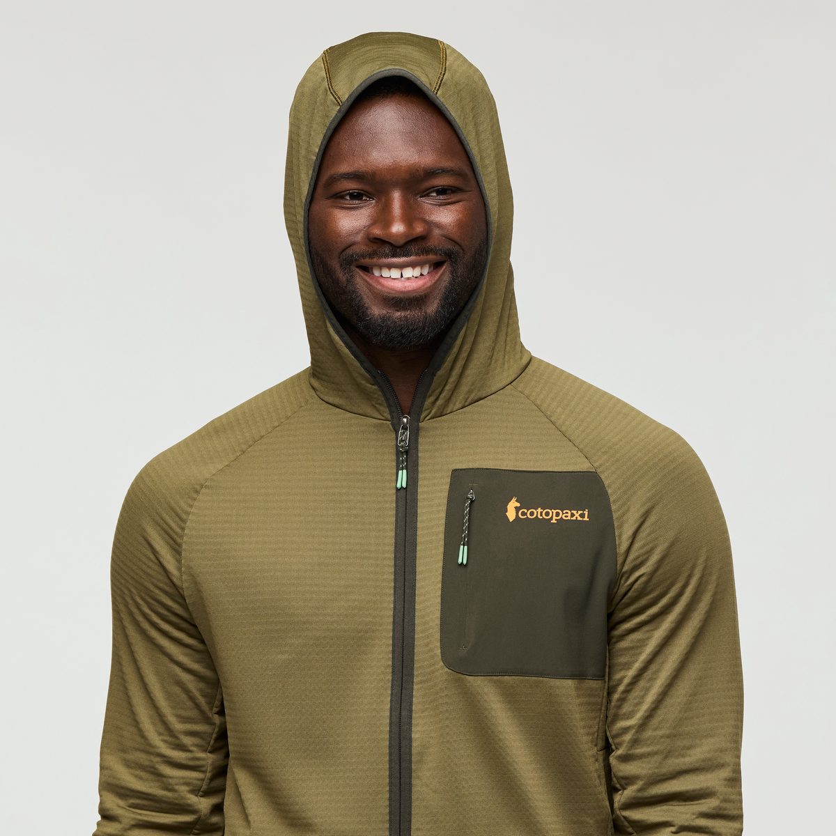 Otero Fleece Full Zip Hooded Jacket Men's - Image 13