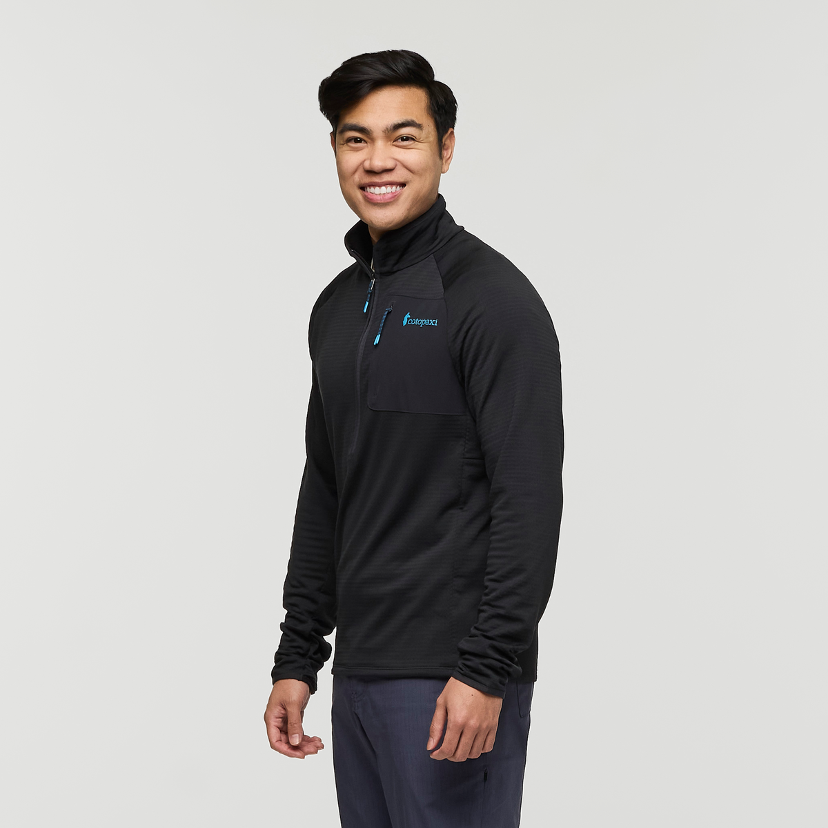 Otero Fleece Half Zip Pullover Men's - Image 3