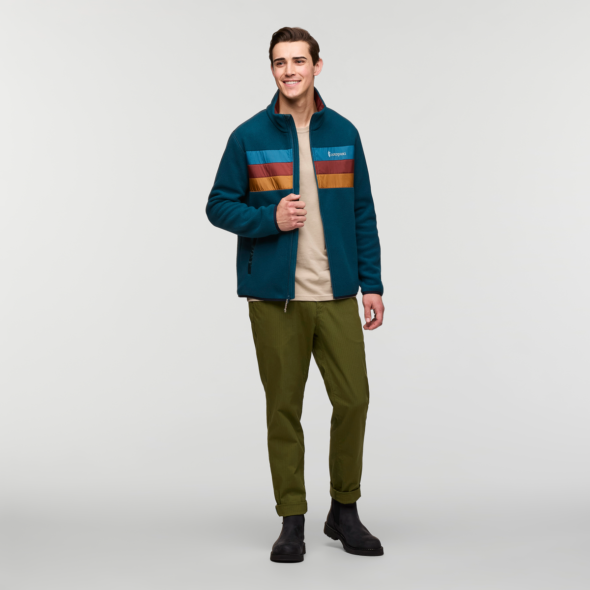 Teca Fleece Full Zip Jacket Men's - Image 14