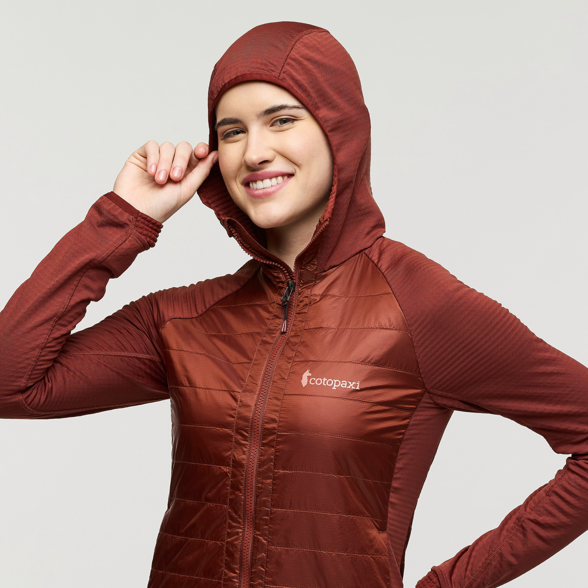 Capa Hybrid Insulated Hooded Jacket Women's - Image 25