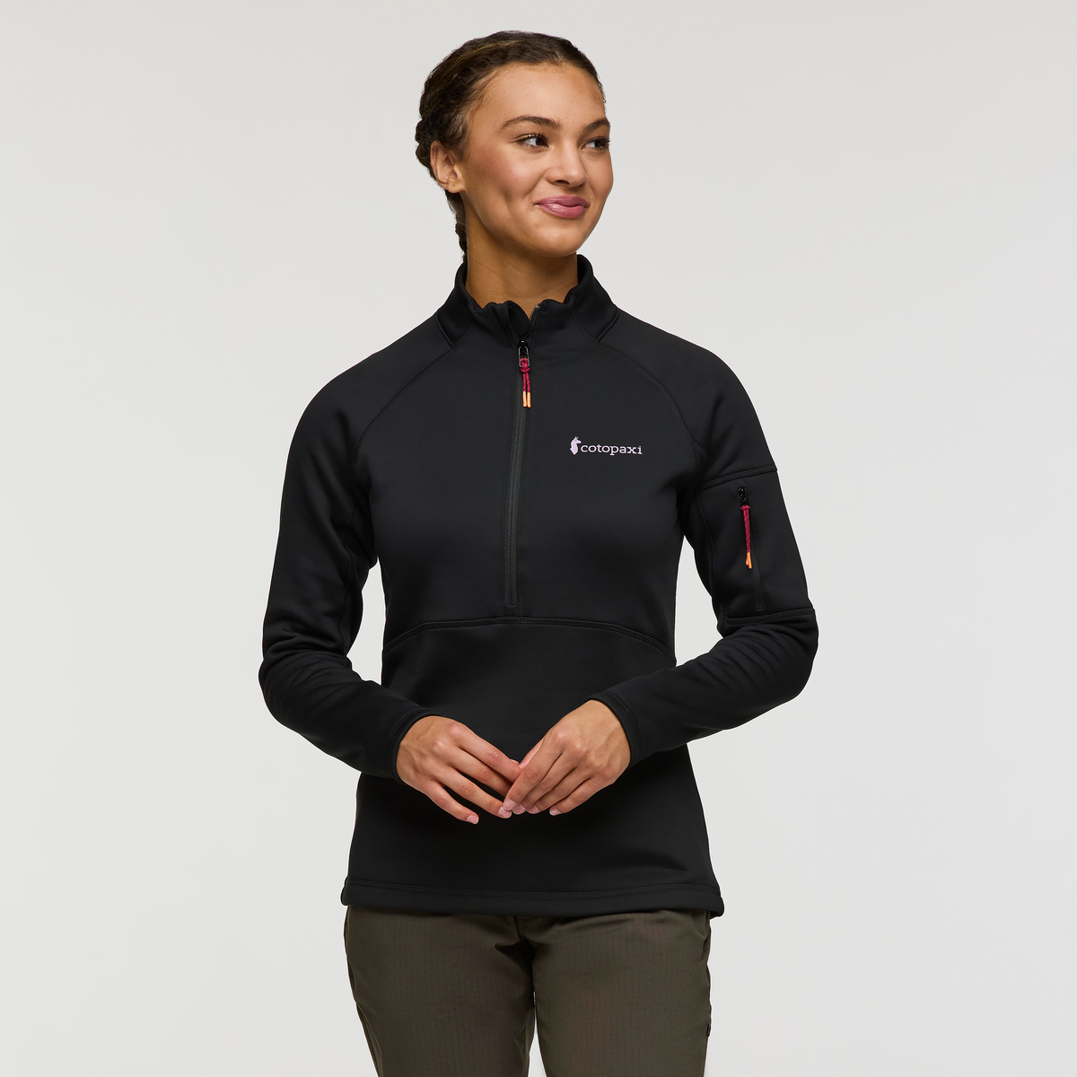 Tempa Fleece Half Zip Pullover Women's