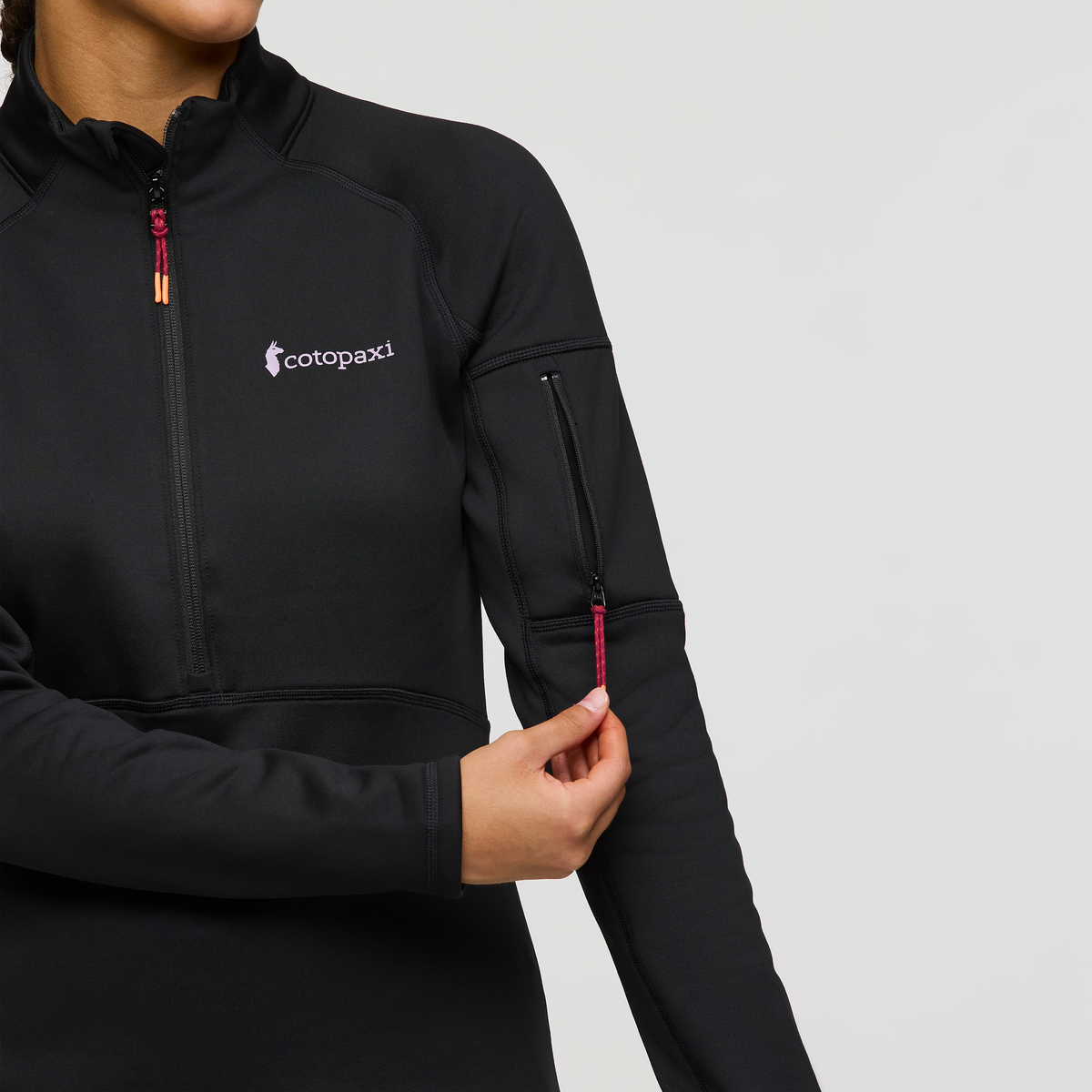 Tempa Fleece Half Zip Pullover Women's - Image 6