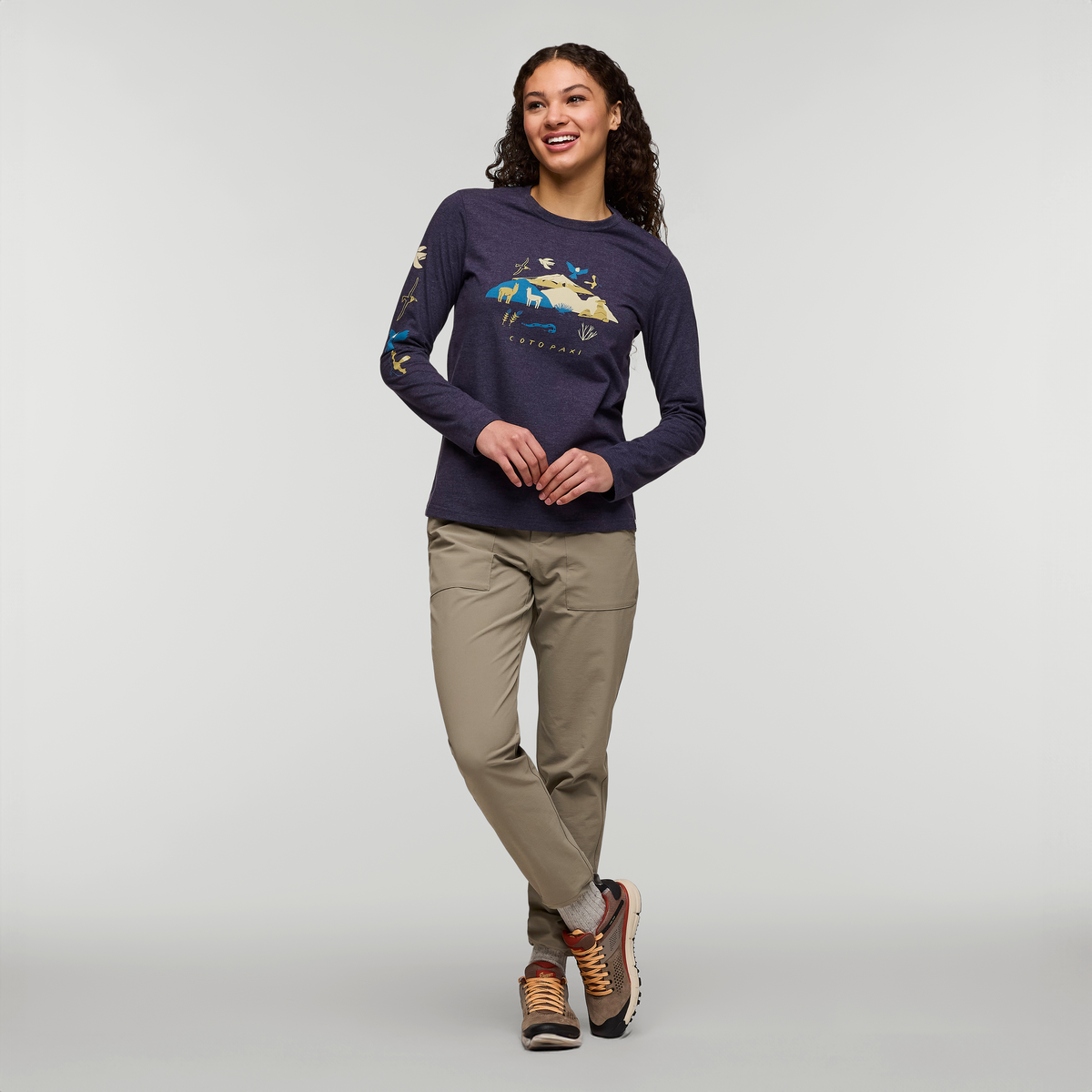 Alternative view of The Solstice Long Sleeve T Shirt   Women's