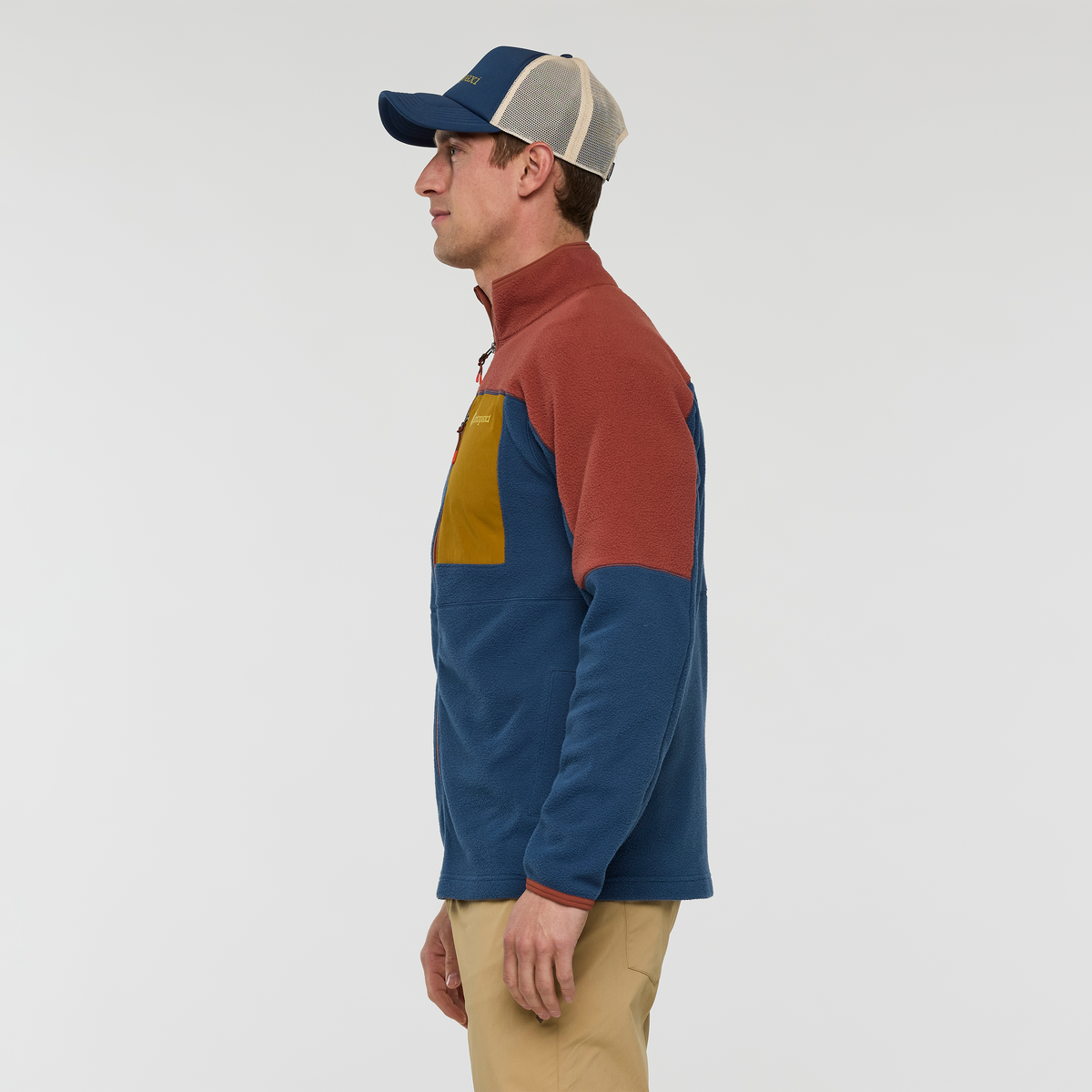 Abrazo Fleece Full Zip Jacket Men's - Image 3