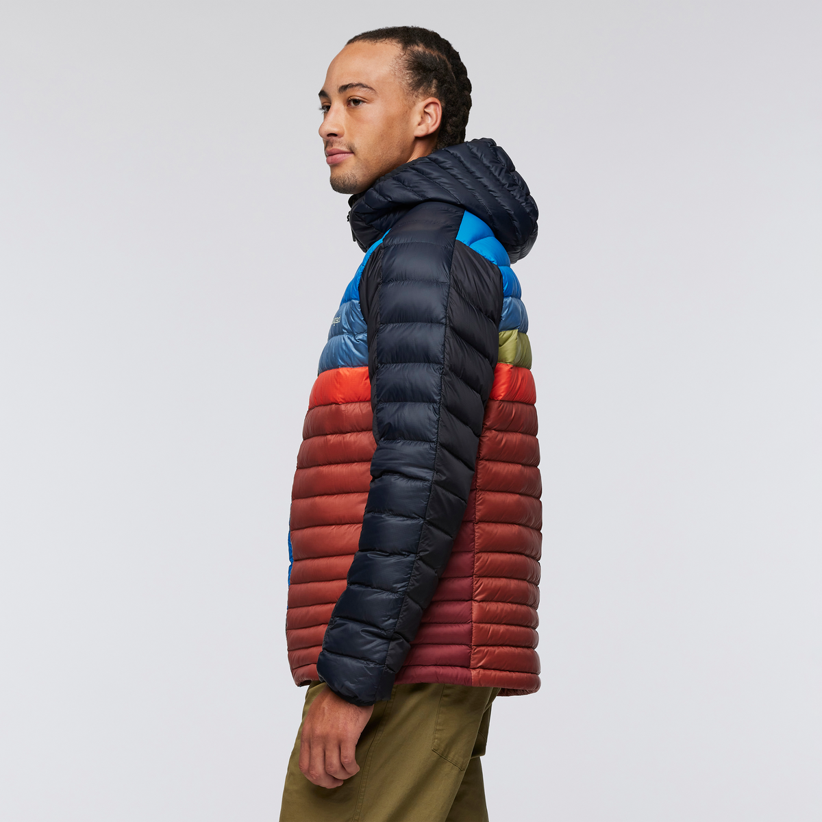 Funky Fuego Down Hooded Jacket Men's - Image 3