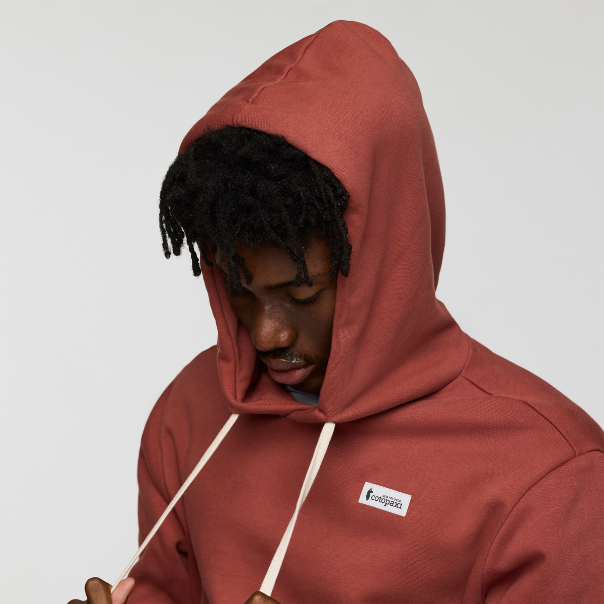 Llama Patch Pullover Hoodie Men's - Image 6