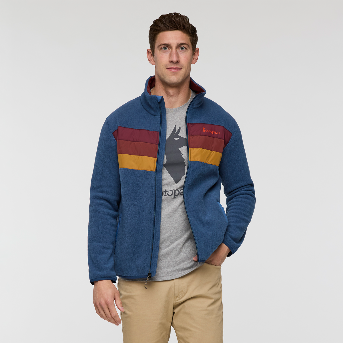 Teca Fleece Full Zip Jacket Men's - Image 17