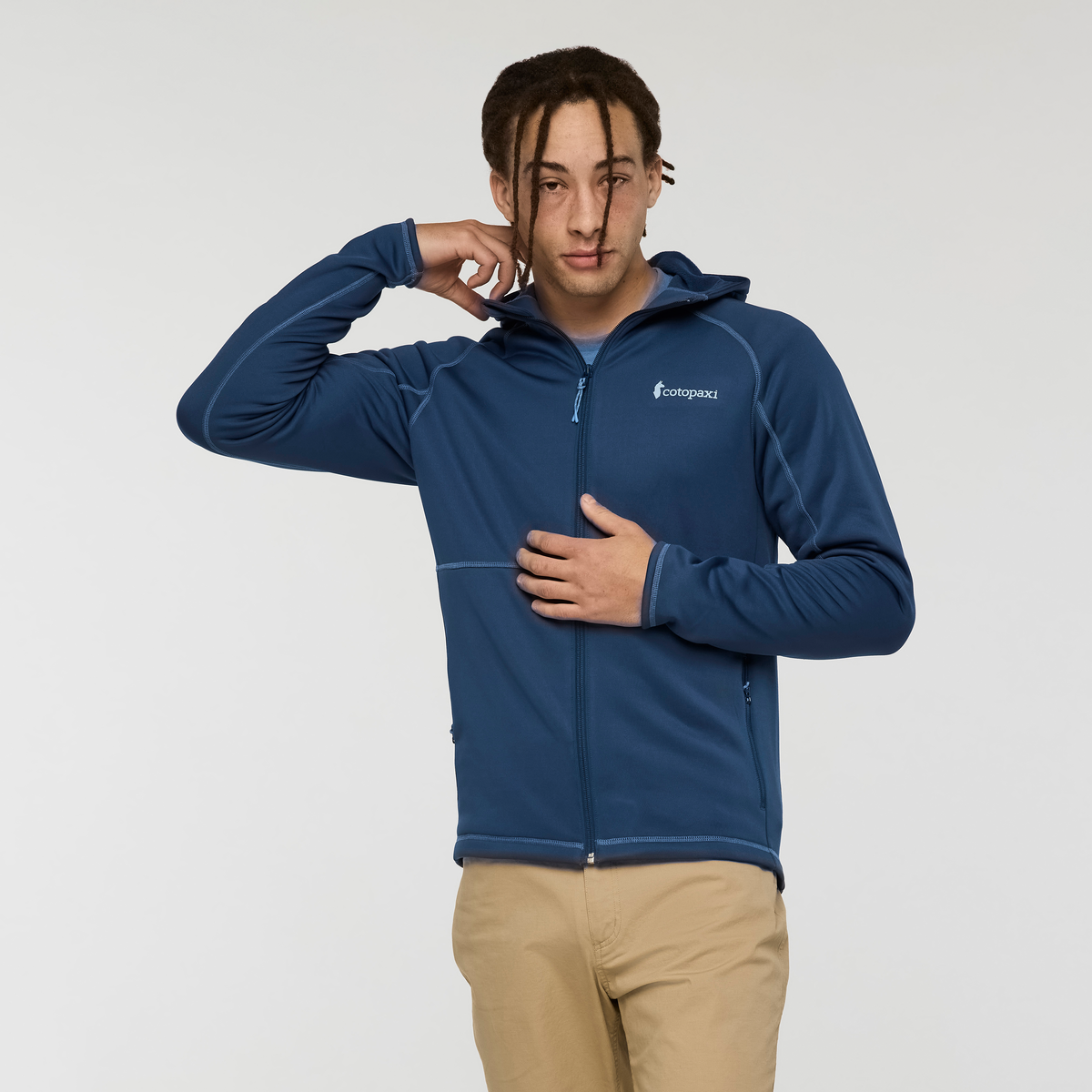 Tempa Fleece Hooded Jacket Men's - Image 8