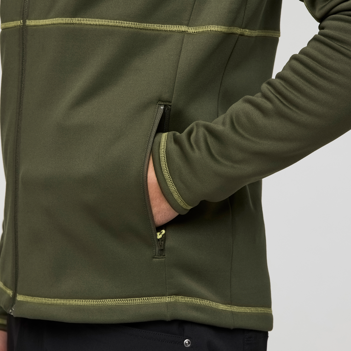 Tempa Fleece Hooded Jacket Men's - Image 5