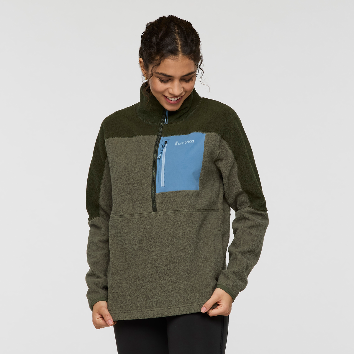 Abrazo Fleece Half Zip Jacket Women's - Image 8