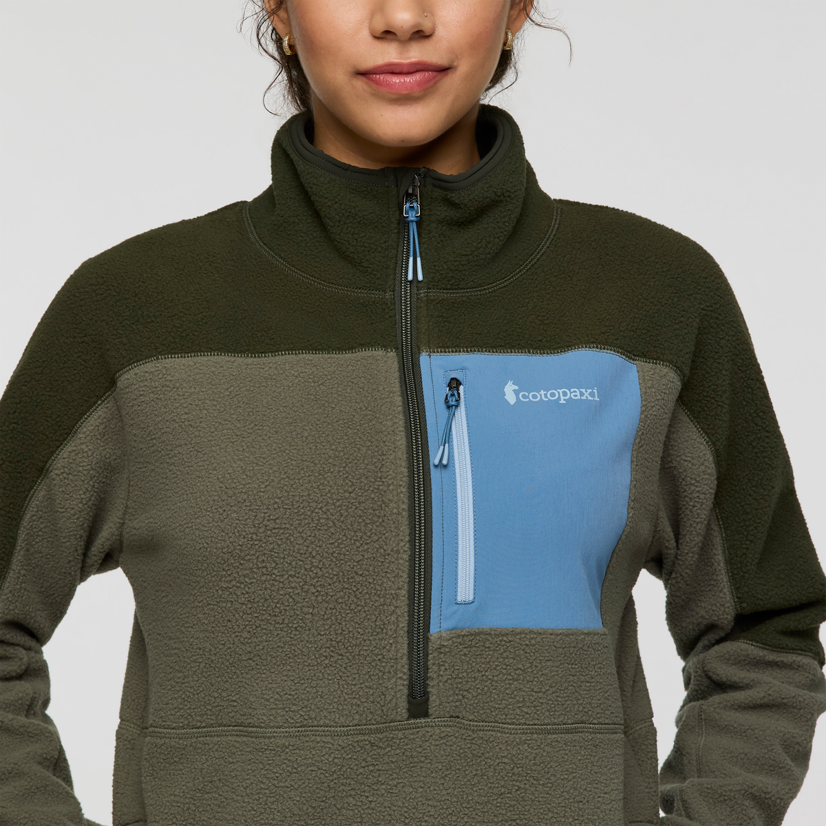 Abrazo Fleece Half Zip Jacket Women's - Image 12