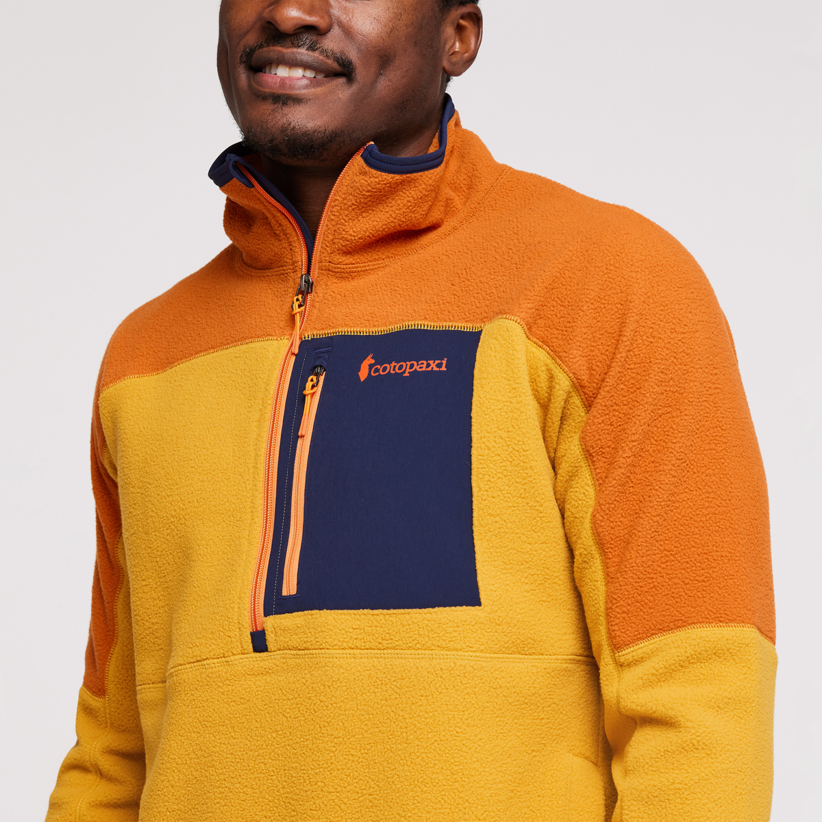 Abrazo Half Zip Fleece Jacket Men's - Image 5