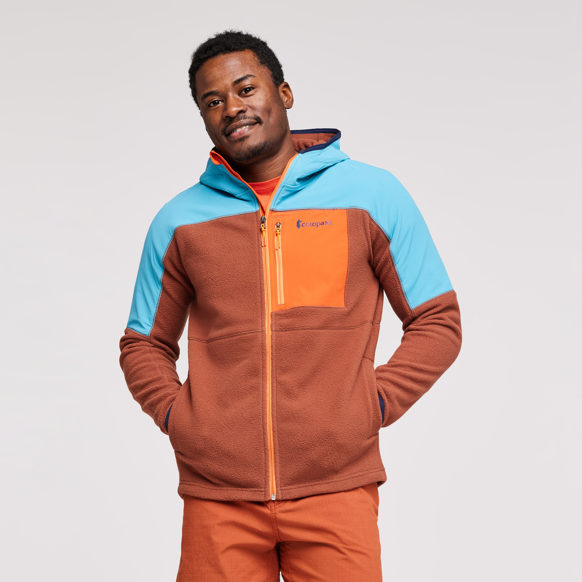 Abrazo Hooded Full Zip Fleece Jacket Men's