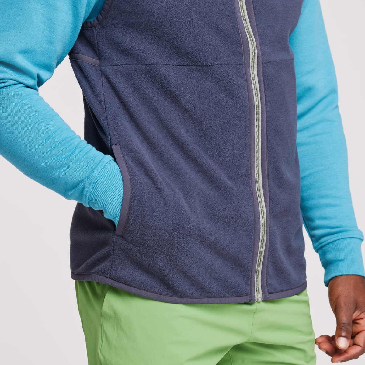 Amado Fleece Vest Men's - Image 6