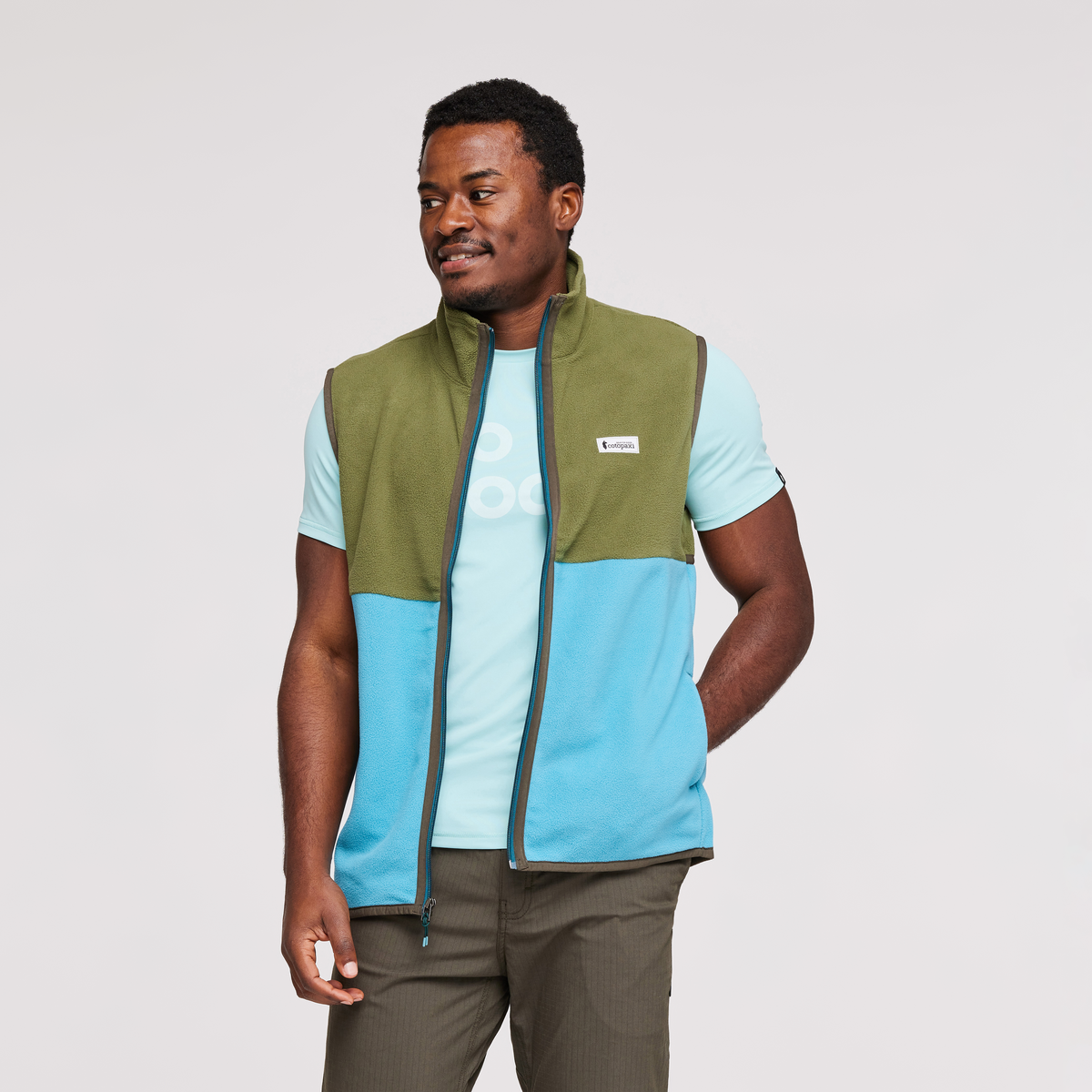 Amado Fleece Vest Men's - Image 8