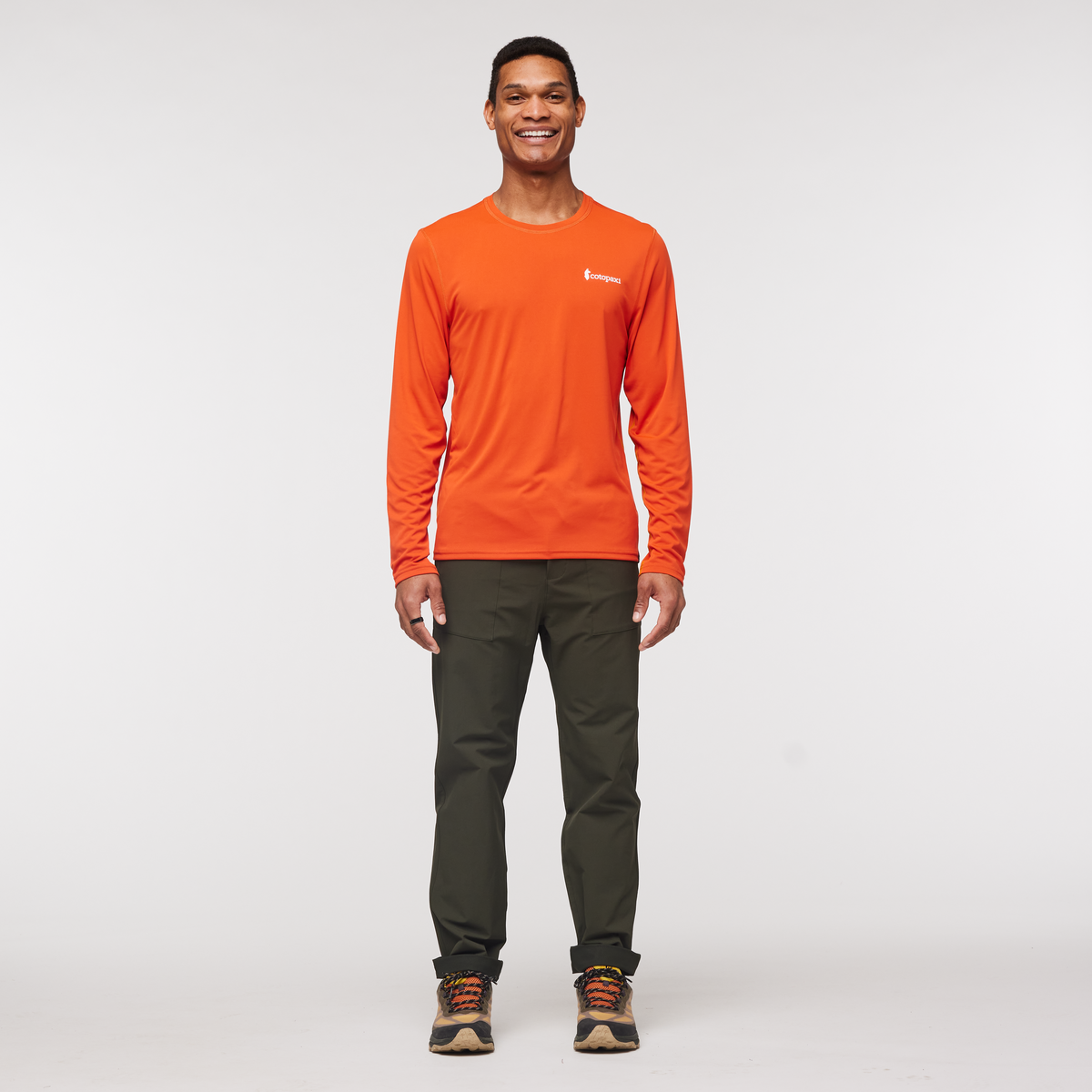Fino Long Sleeve Tech Tee Men's - Image 2