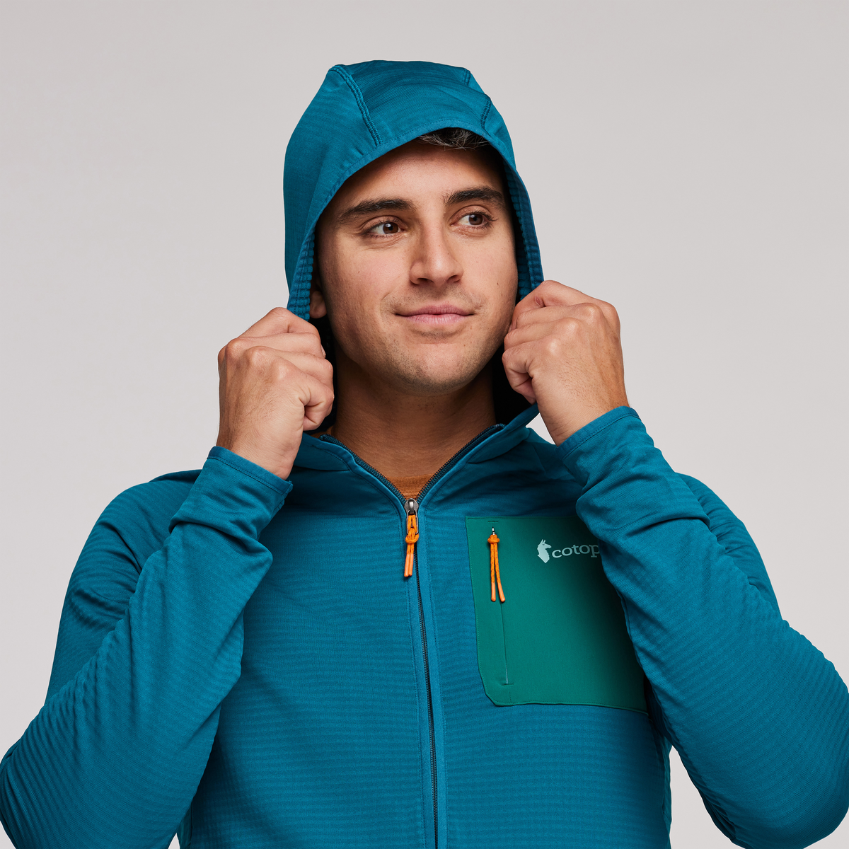 Otero Fleece Full Zip Hooded Jacket Men's - Image 11