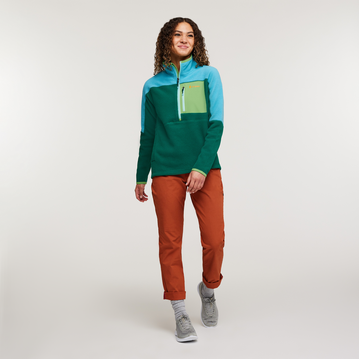 Abrazo Fleece Half Zip Jacket Women's - Image 7
