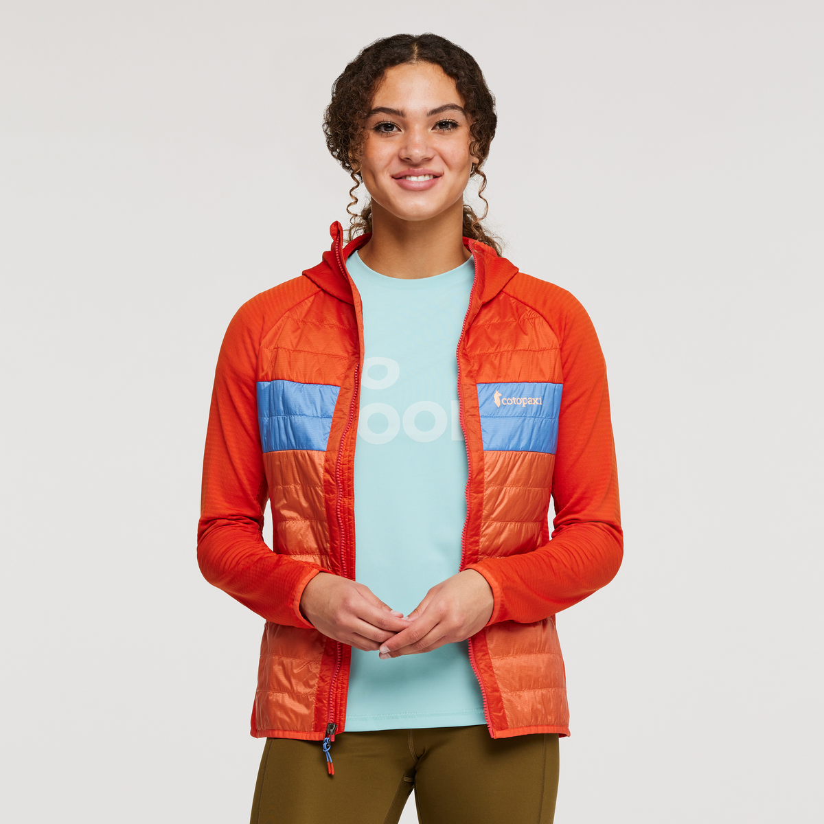 Alternative view of Capa Hybrid Insulated Hooded Jacket   Women's