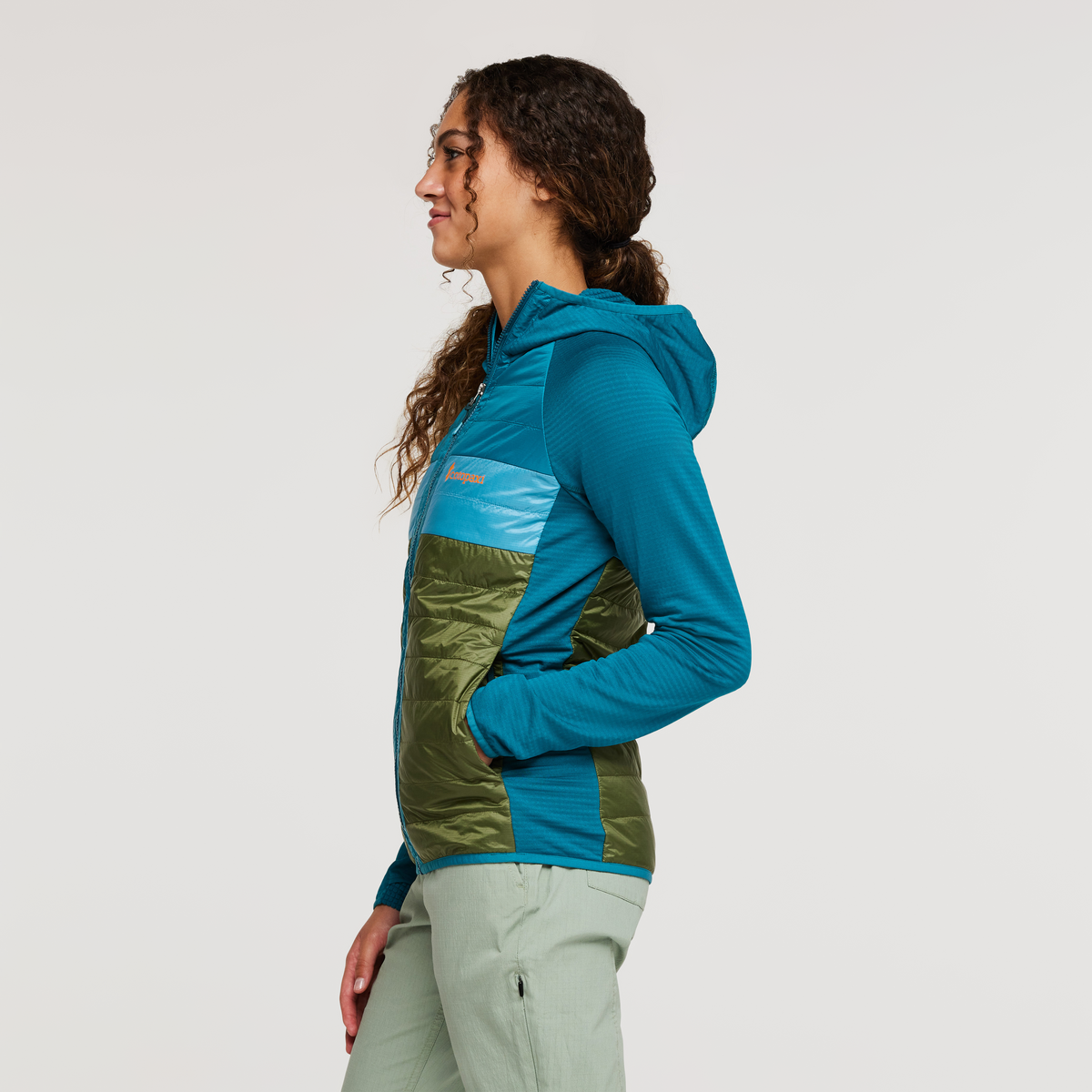 Capa Hybrid Insulated Hooded Jacket Women's - Image 10
