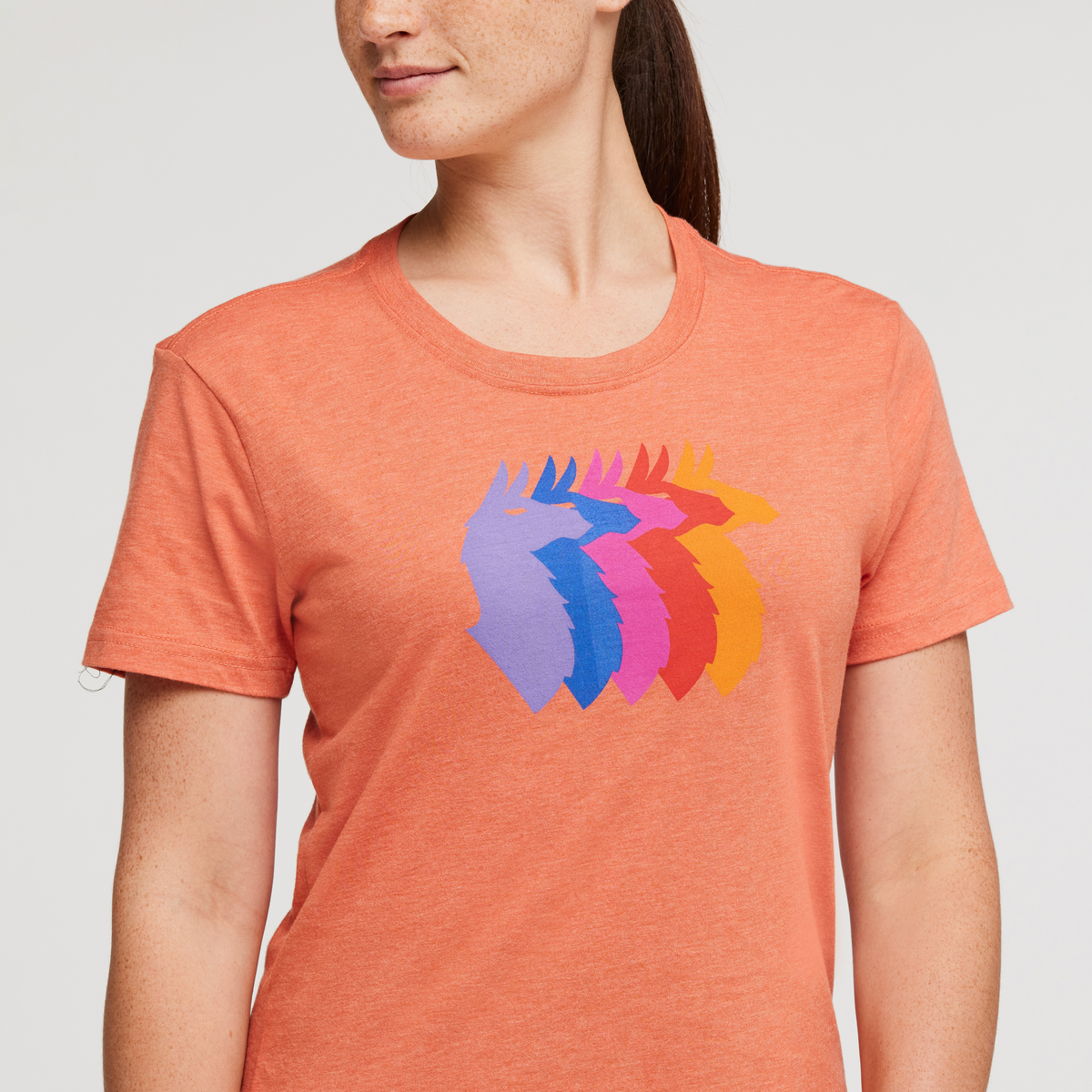 Llama Sequence T Shirt Women's - Image 5