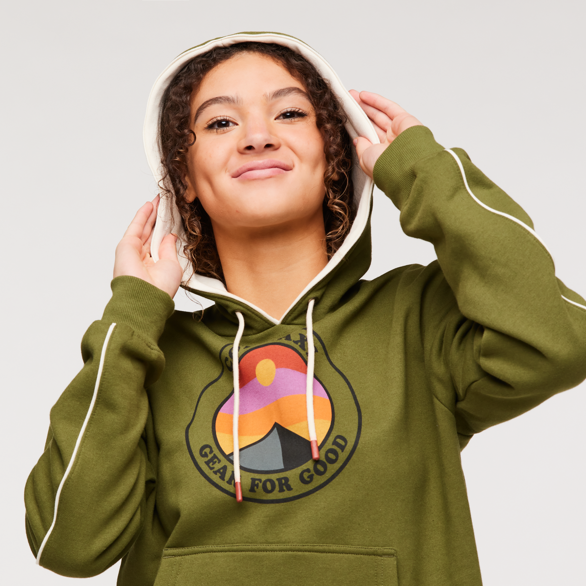 Sunny Side Pullover Hoodie Women's - Image 5
