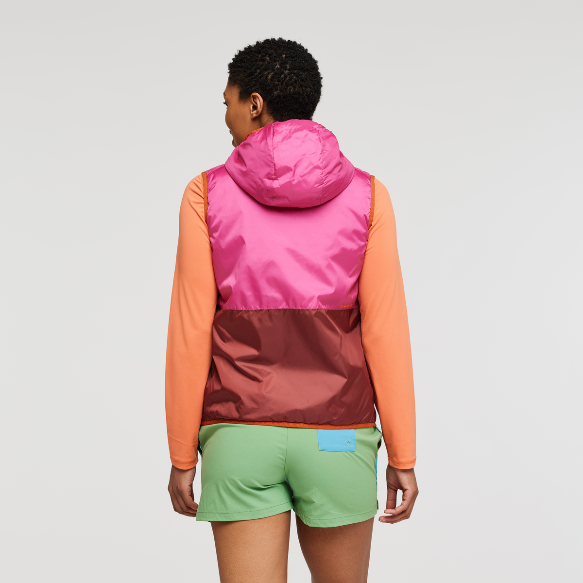 Teca Cálido Reversible Hooded Vest Women's - Image 20