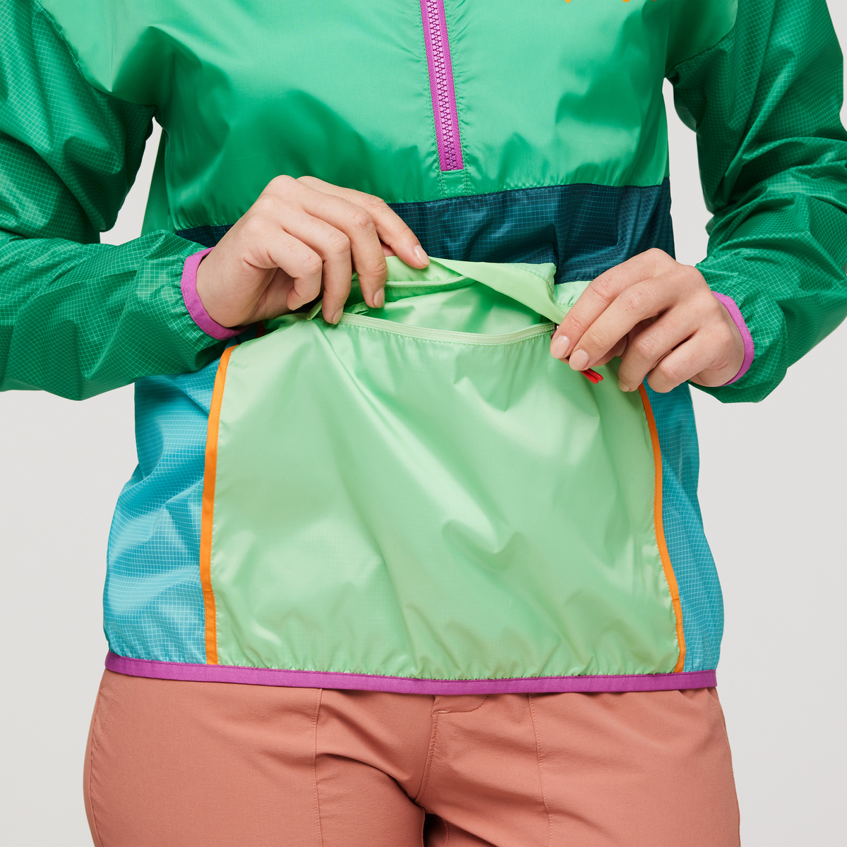 Teca Half Zip Windbreaker Women's - Image 14