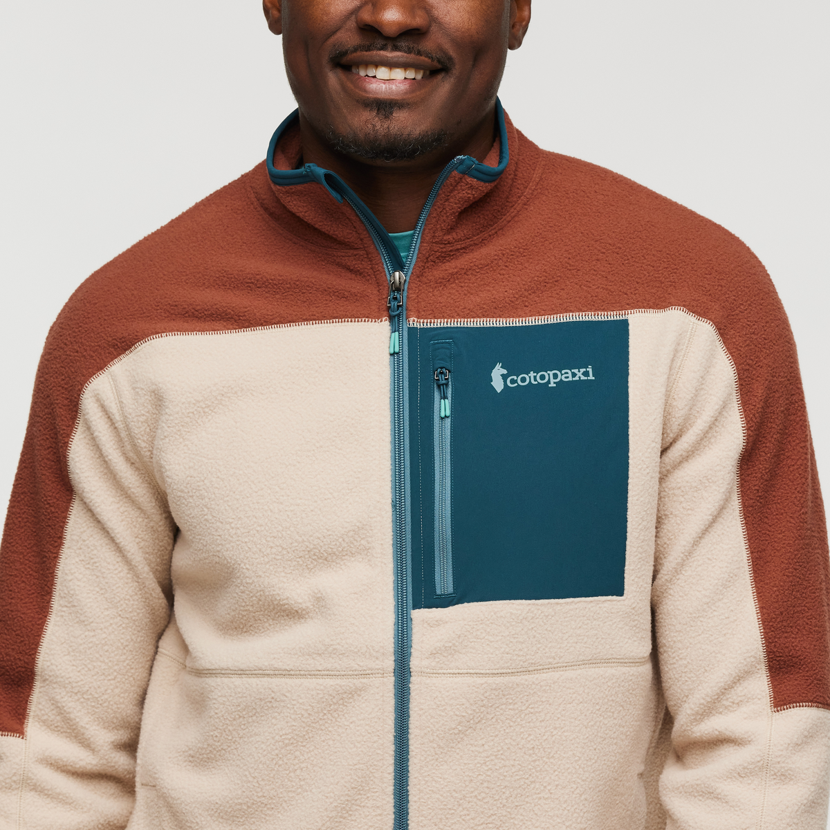 Abrazo Fleece Full Zip Jacket Men's - Image 5