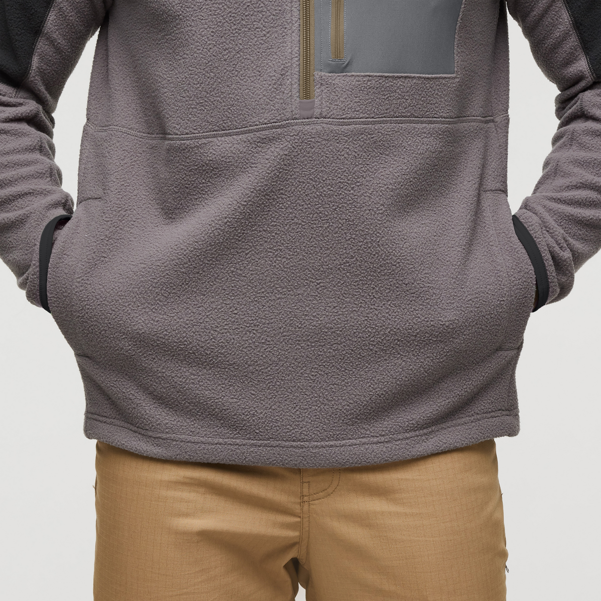 Abrazo Fleece Half Zip Jacket Men's - Image 6