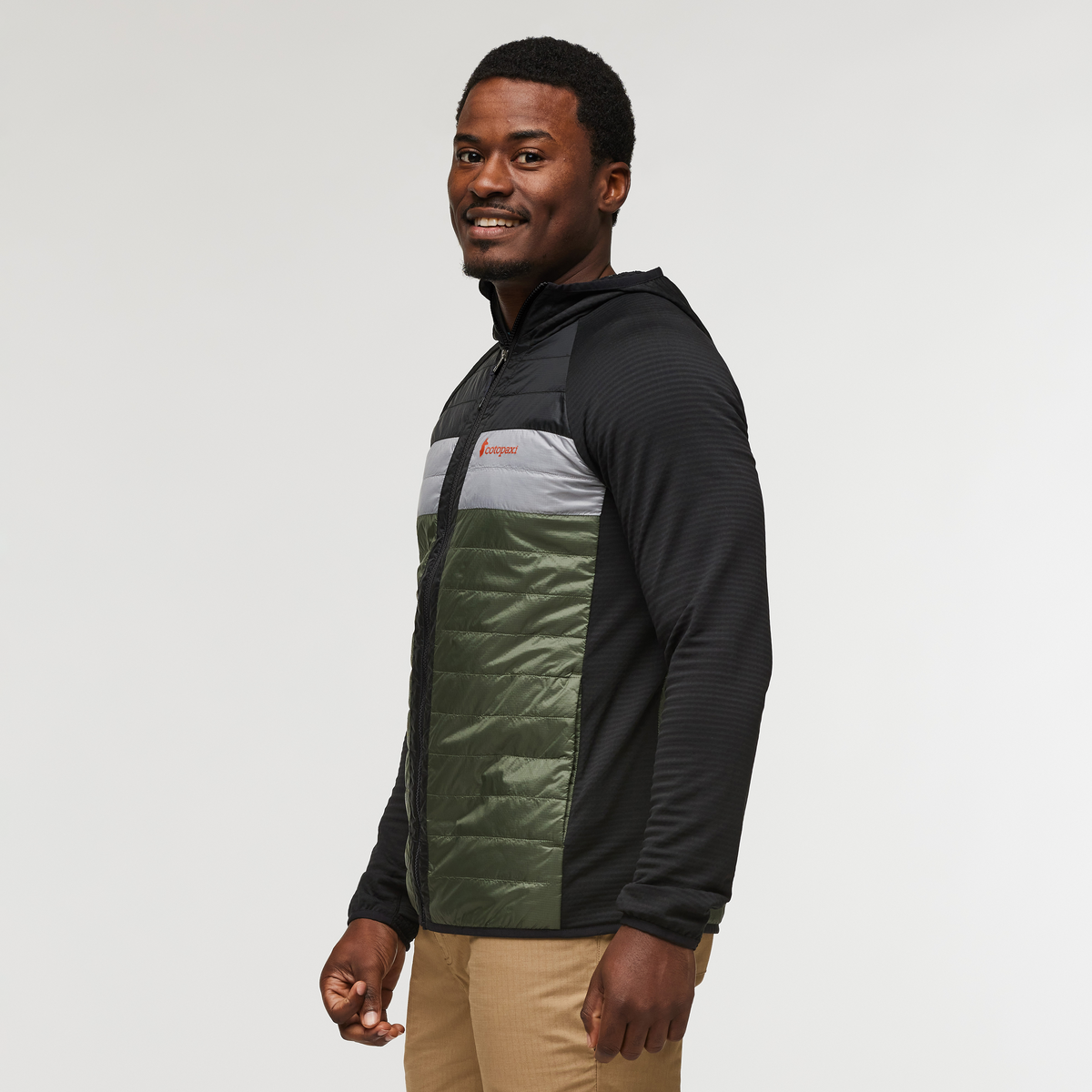 Capa Hybrid Insulated Hooded Jacket Men's - Image 3