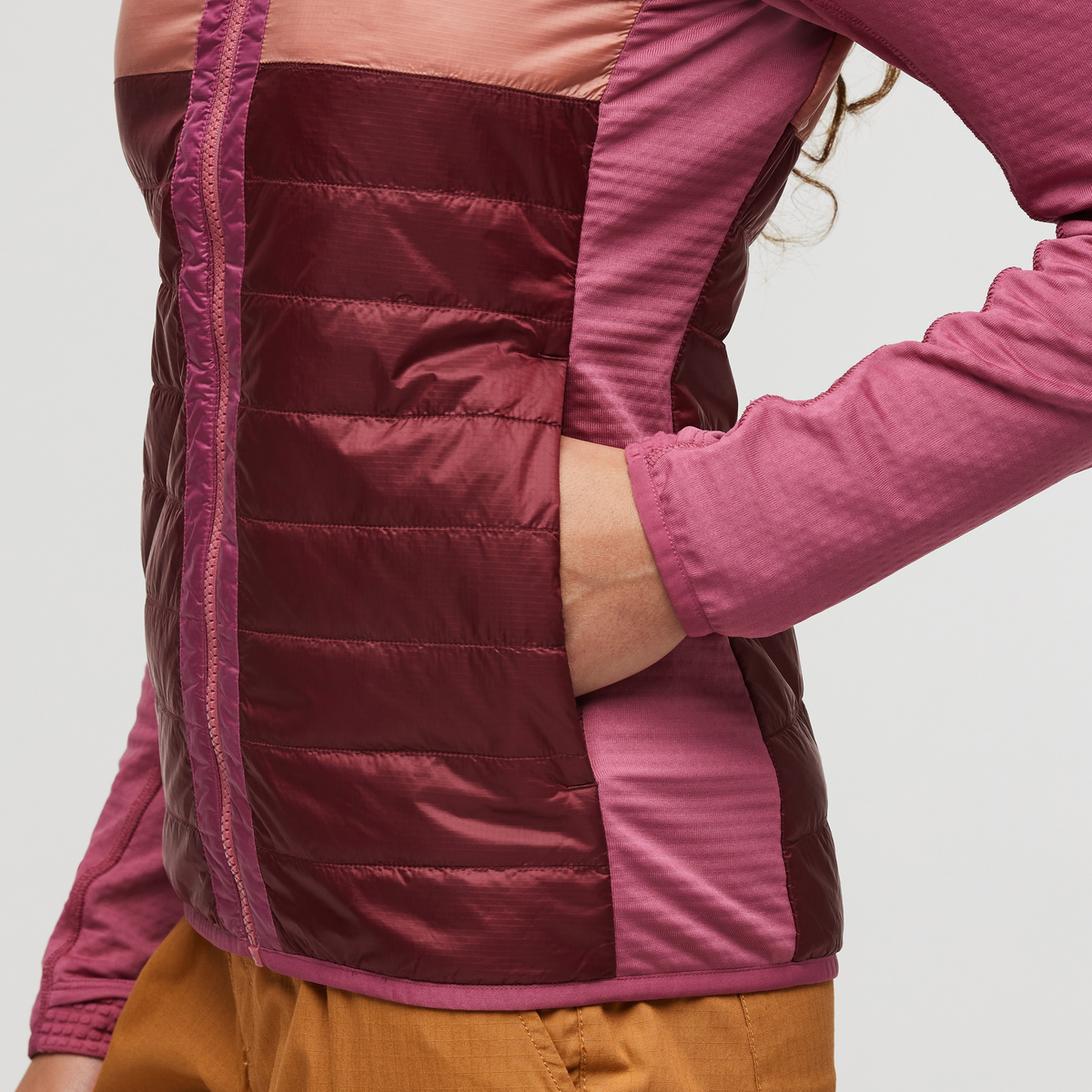 Capa Hybrid Insulated Hooded Jacket Women's - Image 6