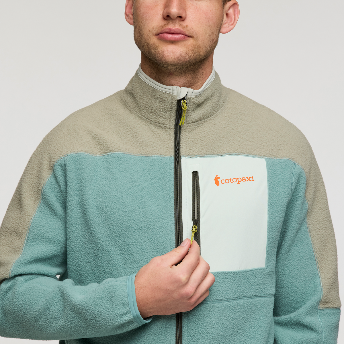 Abrazo Fleece Full Zip Jacket Men's - Image 5