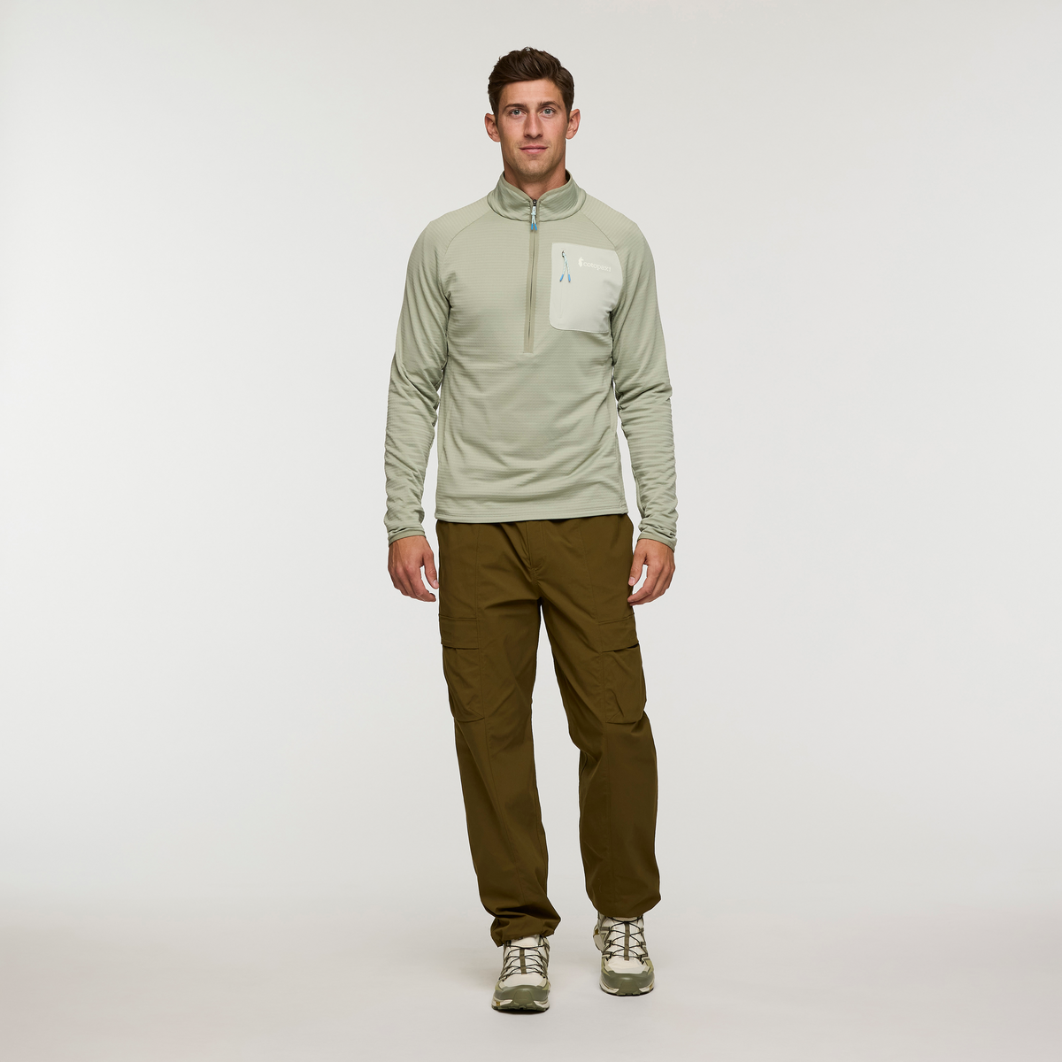Otero Fleece Half Zip Pullover Men's - Image 8