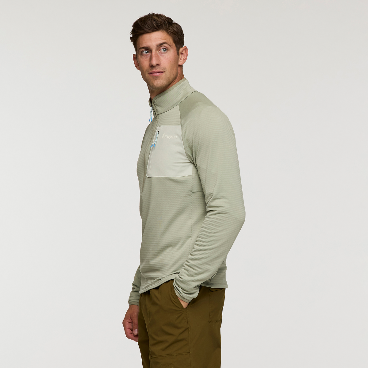 Otero Fleece Half Zip Pullover Men's - Image 9