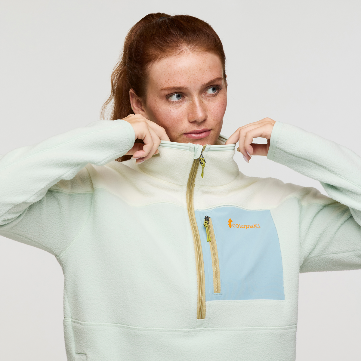 Abrazo Fleece Half Zip Jacket Women's - Image 7