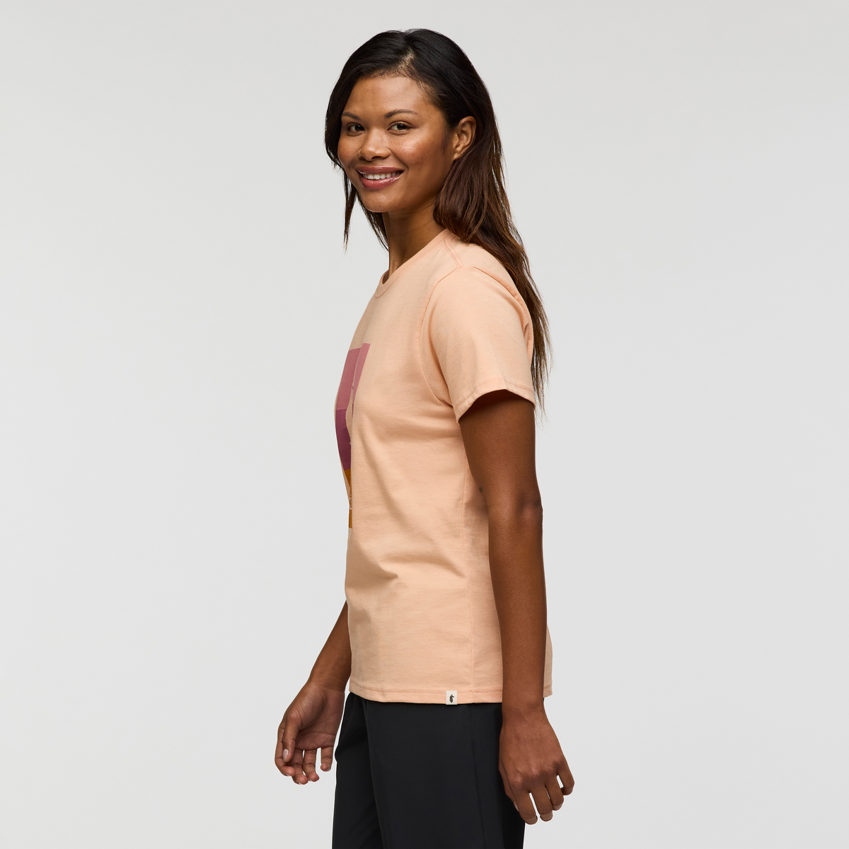 Llama Block T Shirt Women's - Image 3