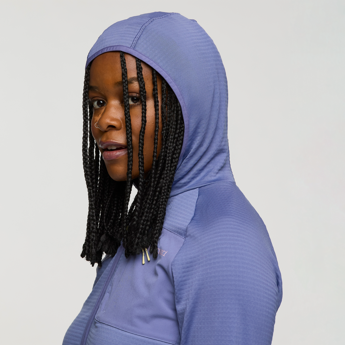 Otero Fleece Full Zip Hooded Jacket Women's - Image 5
