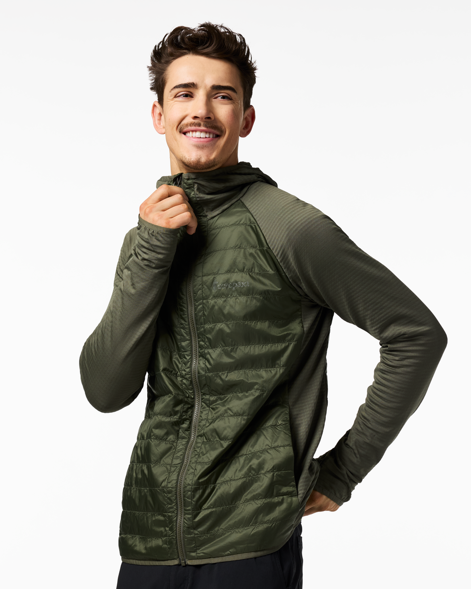 Capa Hybrid Insulated Hooded Jacket Men's - Image 9