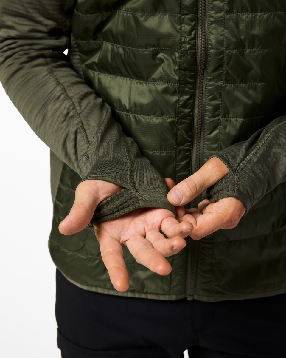 Capa Hybrid Insulated Hooded Jacket Men's - Image 11