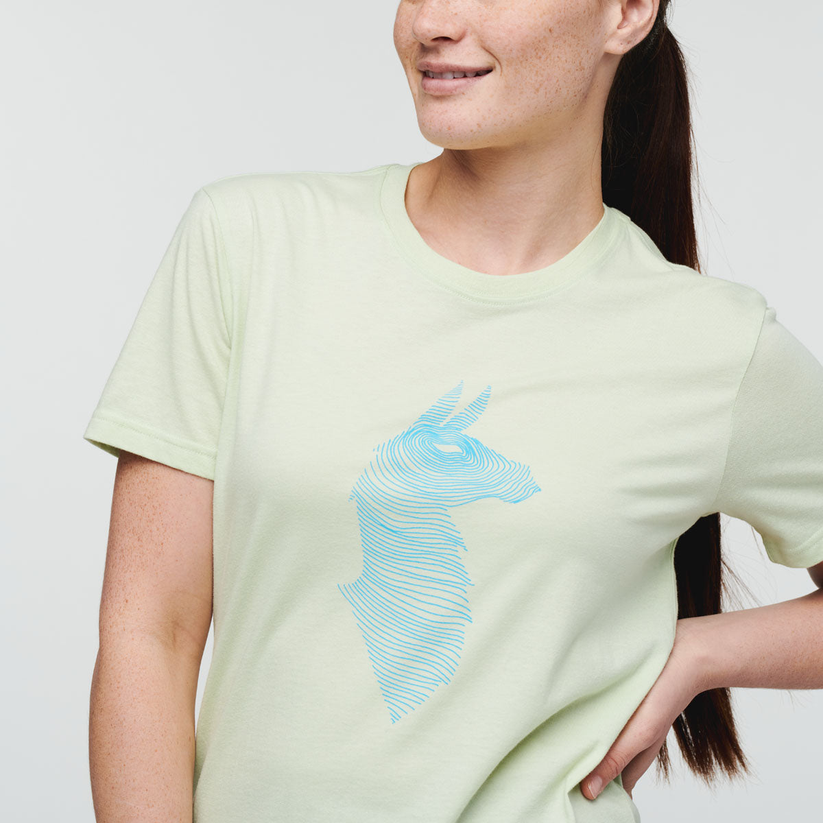 Topo Llama T shirt Women's - Image 2