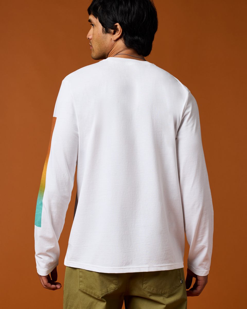 Radiant Llama Long Sleeve T Shirt Men's - Image 4