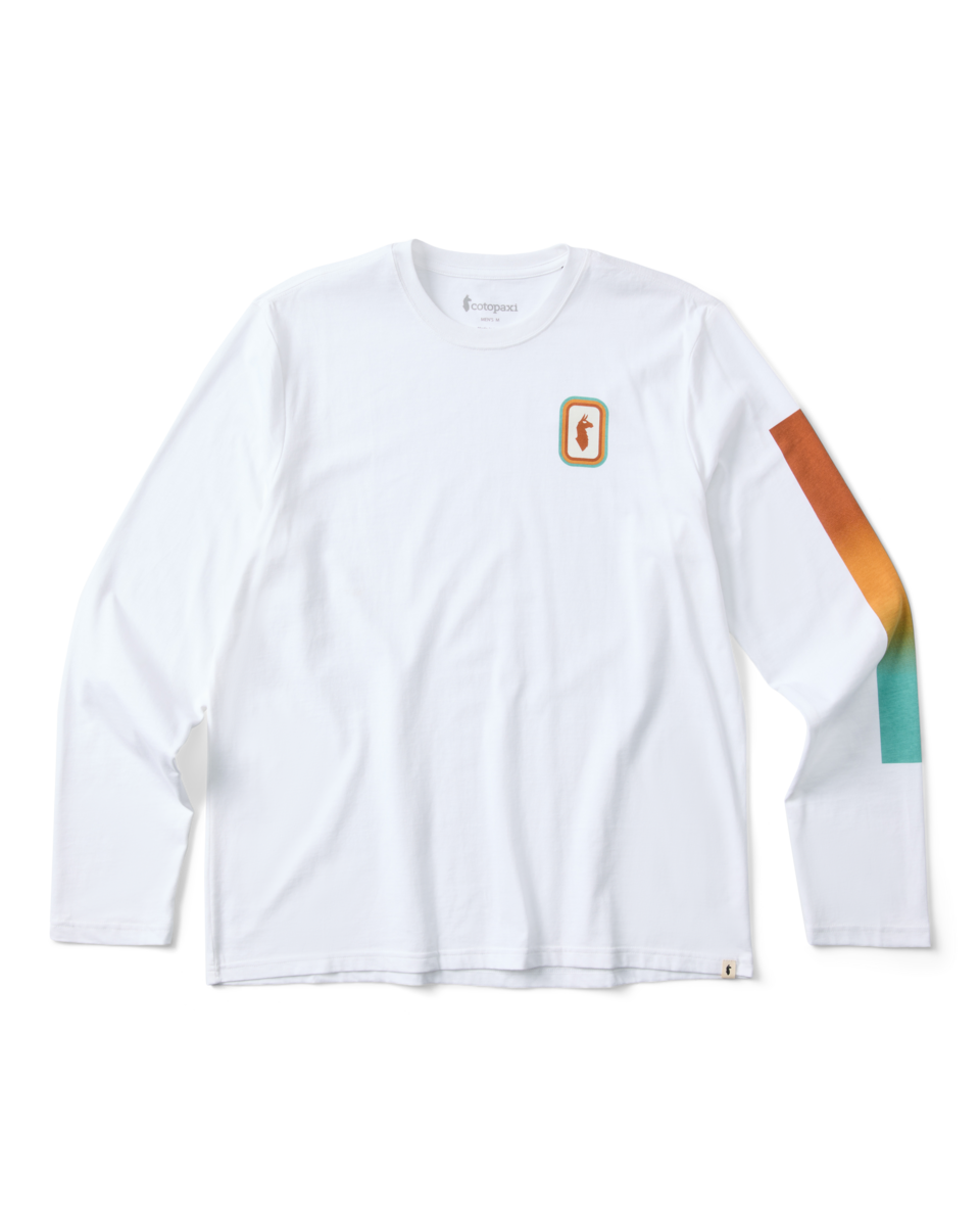 Radiant Llama Long Sleeve T Shirt Men's - Image 5