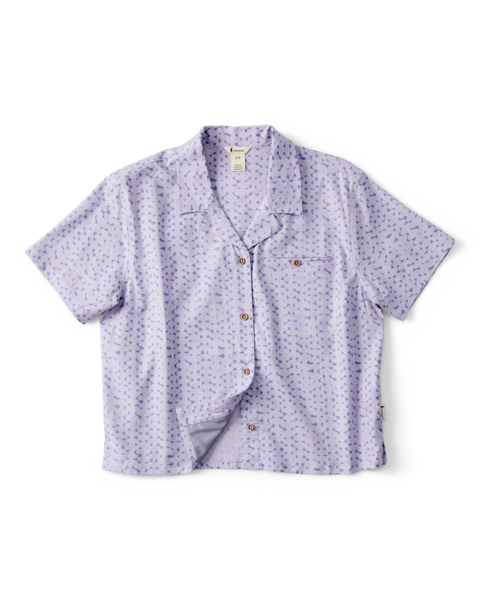 Afuera Button Up Shirt Print Women's - Image 6