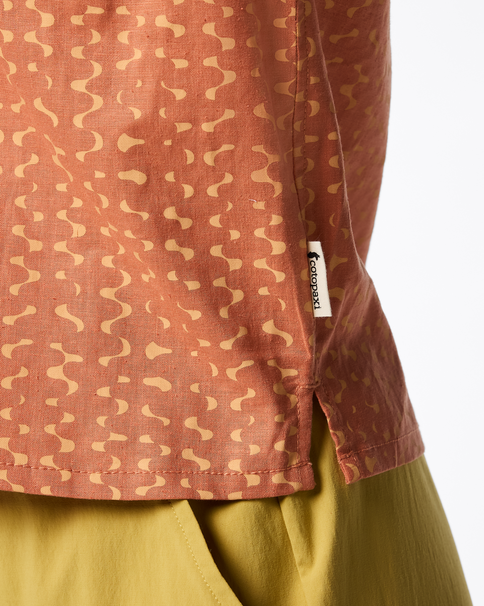 Afuera Button Up Shirt Print Women's - Image 11