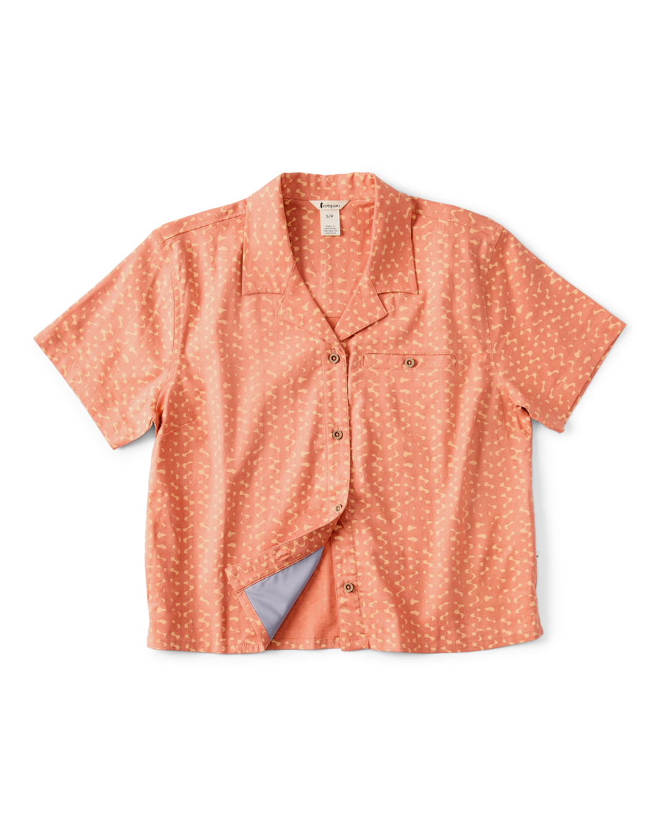 Afuera Button Up Shirt Print Women's - Image 13